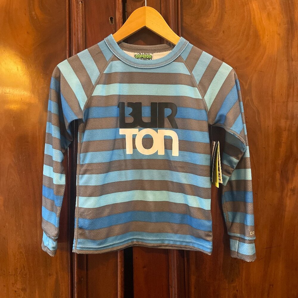 NWT Burton Boys Explorer Crew Snowboard Layering Shirt XS